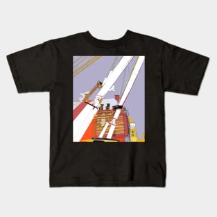 London Eye detail Kids T-Shirt